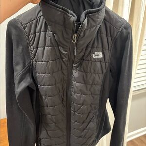 The North Face Women's Quilted Black Ski Jacket